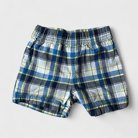 🧸 SOLD Carter’s bundle of 3 boys plaid shorts 18mo - Picture 5 of 5